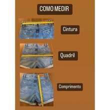 Women's Flare Jeans, Sizes 36 To 48, Wide Leg, -Lifting Effect - Màu xanh lam - Xem 6