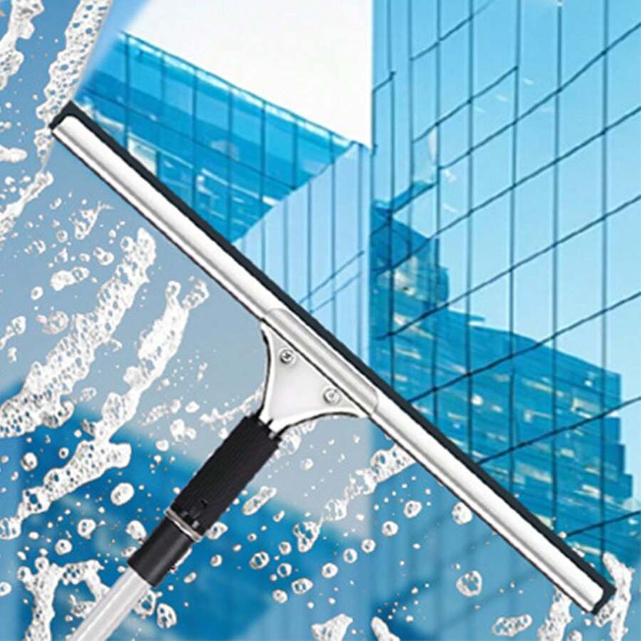 1个不锈钢玻璃刮刀，酒店清洁刮水器 - A - 查看 1