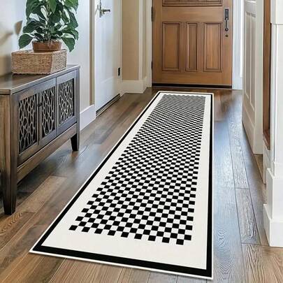 Kitchen Rug - Kitchen Runner Rug - Machine Washable, Non Slip Kitchen Mat, 60*150, 60*200, 80*200, 100*200, 120*180 Cm, Made In Türkiye