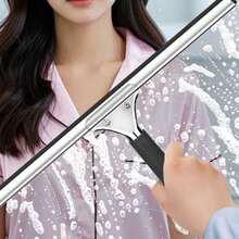 1个不锈钢玻璃刮刀，酒店清洁刮水器 - A - 查看 7