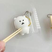 午餐盒小熊挤压玩具，减压慢回弹软萌玩具，柔软午餐盒小熊挤压玩具 - 生日礼物、圣诞礼物、复活节礼物、完美礼物、礼品、新品畅销、新品热销、新品上市 - 彩色 - 查看 4