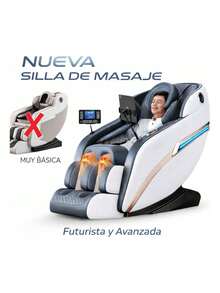 Sillón Masaje Premium Reclinable Y Gravedad Cero Completo 2 - Tipo de Enchufe A USA (110-127V) - Ver 9