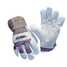 GUANTES DE CARNASA (CARNAZA) USOS GENERALES MODELO 1454 ADIR | PROTECCIÓN RESISTENTE PARA TRABAJO RUDO - C - Ver 2