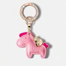 手工制作“早日致富”汽车钥匙扣，简约个性化钥匙链吊坠，男女通用情侣卡通钥匙圈 - 彩色 - 查看 5
