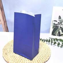 24个粉彩派对礼品袋，带贴纸，尺寸为5.1 x 3.2 x 9.5英寸，适用于节日、婴儿洗礼、生日、婚礼、周年纪念派对等场合 - 彩色 - 查看 9