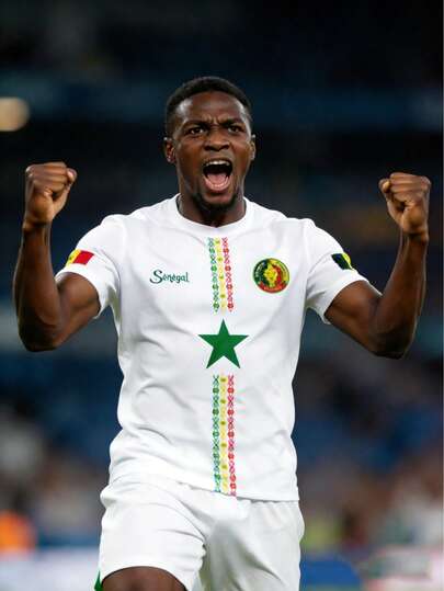 2026 Senegal World Cup Football T-Shirt, Lions Of Teranga Men & Youth Sports Tops And Outdoor Sportswear, Crew Neck Comfortable Tee And Professional Athletic Apparel, Casual Wear Suitable For Football Matches, Training And Fitness, Also Great Gift For Men And Women