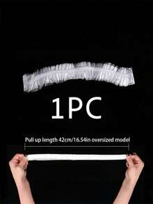 100pcs Disposable Food Wrap Covers, Disposable Shower Cap, Multi-Purpose Disposable Shrink Bags, Disposable Thick Shoe Covers, Disposable Kitchen Food Wrap, Household Refrigerator Food Preservation Covers, Expandable Elastic Food Wrap Covers - Multicolor - View 14