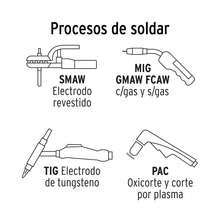 Careta electrónica para soldar sombra 9-13, calavera - A - Ver 3