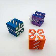 1件装 - 2026新款3D打印螺旋魔方扭转益智玩具，创意礼物，智力开发，减压玩具，适合儿童、青少年和成人 - 互动性强，是送给朋友、家人、生日、派对的理想礼物 - 送给他/她的完美礼物 - 彩色 - 查看 11