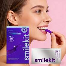 14对/28片独家设计紫色牙齿美白贴，深层清洁，清新口气，日常使用牙齿美白贴纸 - 紫色打條 - 查看 7