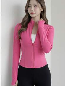 Chaqueta Deportiva para mujer Ligera - Rosa Fucsia - Ver 1
