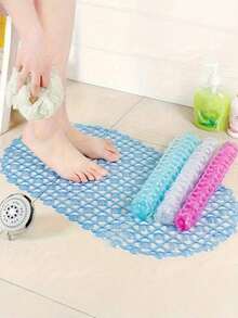 1 件装中号防滑浴缸垫，带吸盘和排水孔，透明防滑淋浴垫，带吸盘，防滑马桶垫，防霉抗菌，适用于淋浴、浴缸、马桶，防滑浴室垫 - A - 查看 1