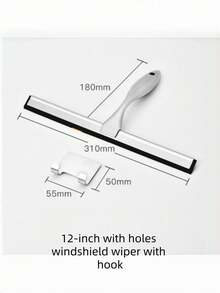 Household Wholesale Manual Stainless Steel Glass Window Cleaning Brush Cleaner For Window Cleaning Power Tool Bathroom Glass Scraper - Silver - View 4