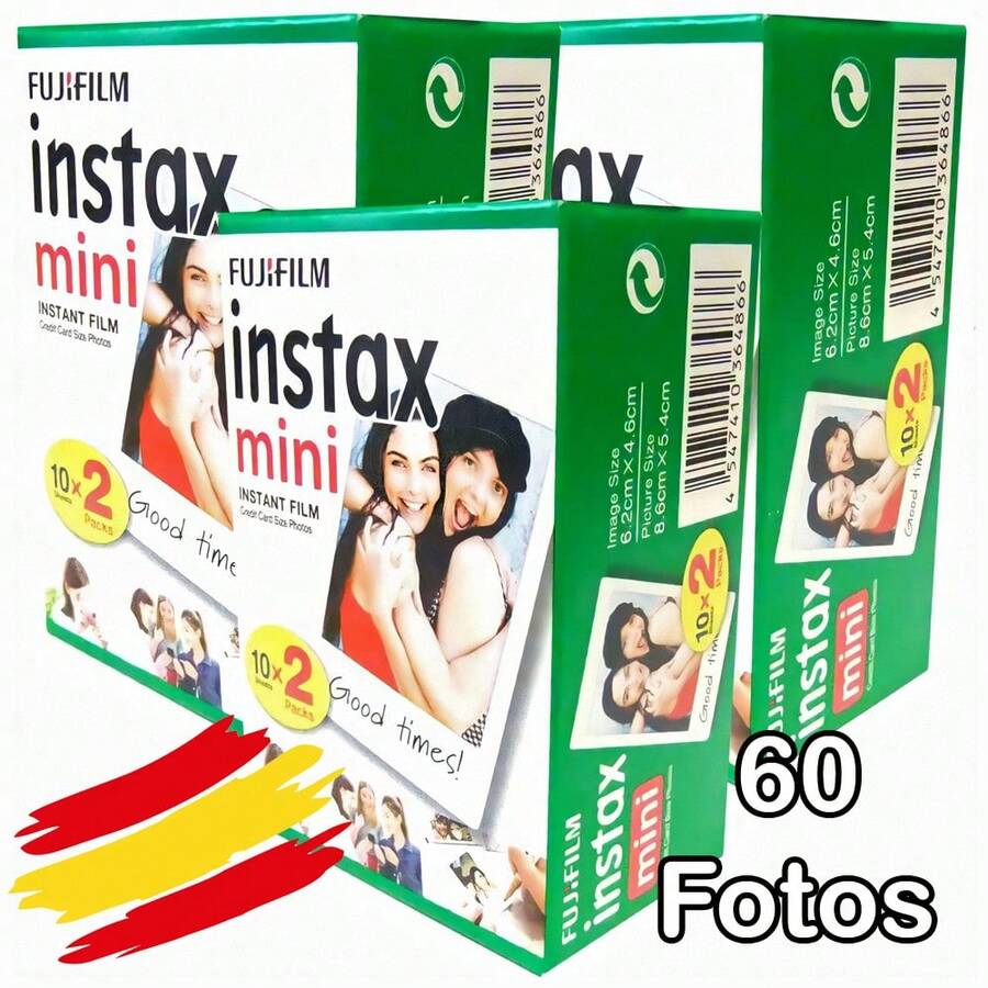 Fujifilm Instax Mini 60 Instant Film 60-Pack ✅ - View 1