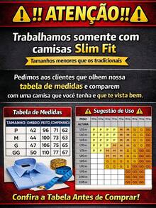 Men's Long Sleeve Dress Shirt With Priest Collar Slim Premium - 藏蓝色 - 查看 10