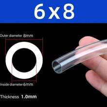 1M/3M Clear PVC Hose,Plastic Tube, 4-30mm ID, Garden Stuff,Water Hose,Gardening Supplies,Customizable Length Heavy-Duty Flexible Tubing For Garden Watering Aquariums - B - View 7