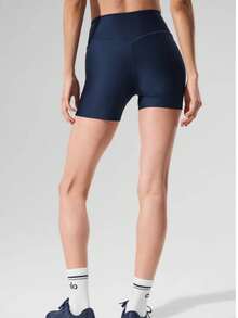 Alo Yoga Alo Airlift Short Casual Gym Sports & Work Out Shorts Yoga Pilates - 藏蓝色 - 查看 4
