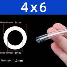 1M/3M Clear PVC Hose,Plastic Tube, 4-30mm ID, Garden Stuff,Water Hose,Gardening Supplies,Customizable Length Heavy-Duty Flexible Tubing For Garden Watering Aquariums - B - View 14