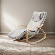 PEYMALERA Silla Mecedora De Masaje Multifuncional Vibración Reclinable - Tipo de Enchufe A USA (110-127V) - Ver 11