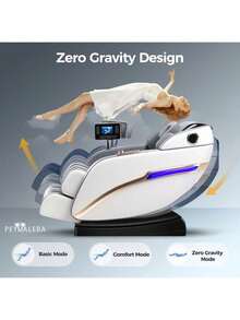 Sillón Masaje Premium Reclinable Y Gravedad Cero Completo 2 - Tipo de Enchufe A USA (110-127V) - Ver 3