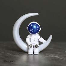 1pc Astronaut Figurine Decor, Suitable For Car/Home Decoration, Adopting Modern European Style, Ideal For Birthday Gift, Halloween Gift, Perfect Home Decor, Applicable For Room, Wall, Home, Bedroom - Type a - View 8