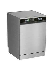 Cecotec Bolero Aguazero 6320 Inox D Compact Dishwasher, 60cm, 15 Place Settings, 8 Programs, Smart Wash And Turbo Dry+, XXL FullColor Display, Class D Energy Efficiency, UV Long Storage Technology, Dual Zone Wash, AutoClean Function, Delay Start, Half Load And Child Lock - Multicolor - View 1