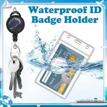 2 Pieces Cruise Lanyard For Ship Cards Marble Lanyards With Retractable Badge Reels Waterproof ID Badge Holder Cruise Essentials Accessories - ColorA - View 4