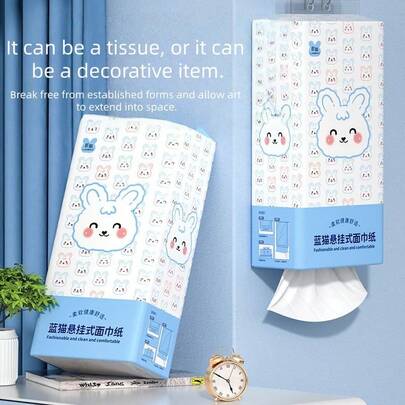 悬挂式纸巾架，厨房纸巾盒，浴室卫生纸，宿舍及家居用品