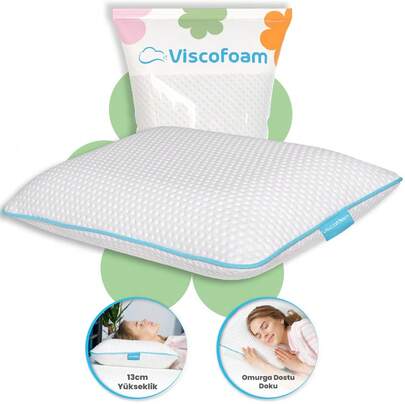 Visco Particle Orthopedic Pillow - 1 Piece
