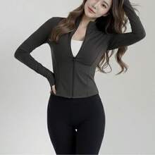 Chaqueta Deportiva para mujer Ligera - Gris - Ver 3