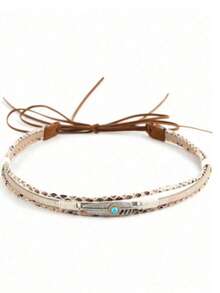 1件装女士时尚装饰腰链,高品质牛仔帽,欧美西部风格,简约毡帽,男女通用,适合日常佩戴、派对、西部主题活动、聚会、角色扮演、毕业典礼、化装舞会、节日、生日庆典、音乐节、徒步旅行等场合。 - 彩色 - 查看 9