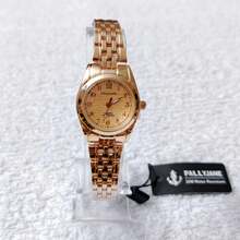 Pallyjane Small Women's Watch, Water Resistant, Delicate Minimalist, With Mini Dial, 25 Mm Watch Diameter, Classic Elegant Women's Fashion Quartz. - 玫瑰金 - 查看 2