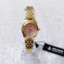 Pallyjane Small Women's Watch, Water Resistant, Delicate Minimalist, With Mini Dial, 25 Mm Watch Diameter, Classic Elegant Women's Fashion Quartz. - Hồng - Xem 2