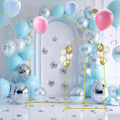 Kit de arco metálico multifuncional, adecuado para bodas, cumpleaños y otras ocasiones - Excelente para fiestas en el jardín, decoración del hogar y eventos especiales