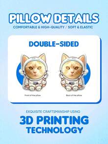 Take The Furry Child Home, Customize A Cute Pet Pillow, And Let Your Yearning Be Touched Anytime. - Style 4 - View 7
