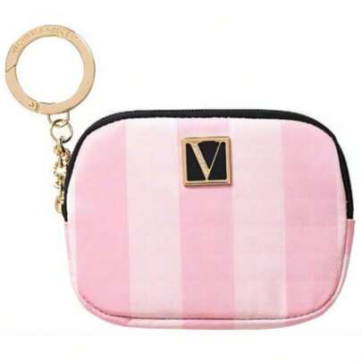  Billetera Victoria's Secret, monedero y llavero rosas  Casual  Bohemio  Fiesta  Encantador  Calle  EleganteElegancia    Fibra Sintética    Flecos    llavero victorias secret  2026