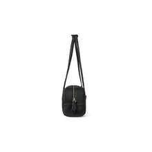Shoulder Bag With Heart And Lock Charm – Elegant Mini Top Handle Purse For Women, Structured Handbag - màu đen - Xem 3