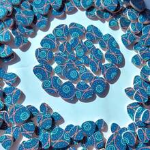 150 g/5,29 oz per pachet, mozaic DIY cu model unic, potrivit pentru proiecte DIY, living, bucătărie, baie, decor grădină, decor casă, artă și meșteșuguri. Culori bogate, mozaic 3D frumos, diverse culori și modele, meșteșuguri DIY. - argilă polimerică - Vizualizare 5