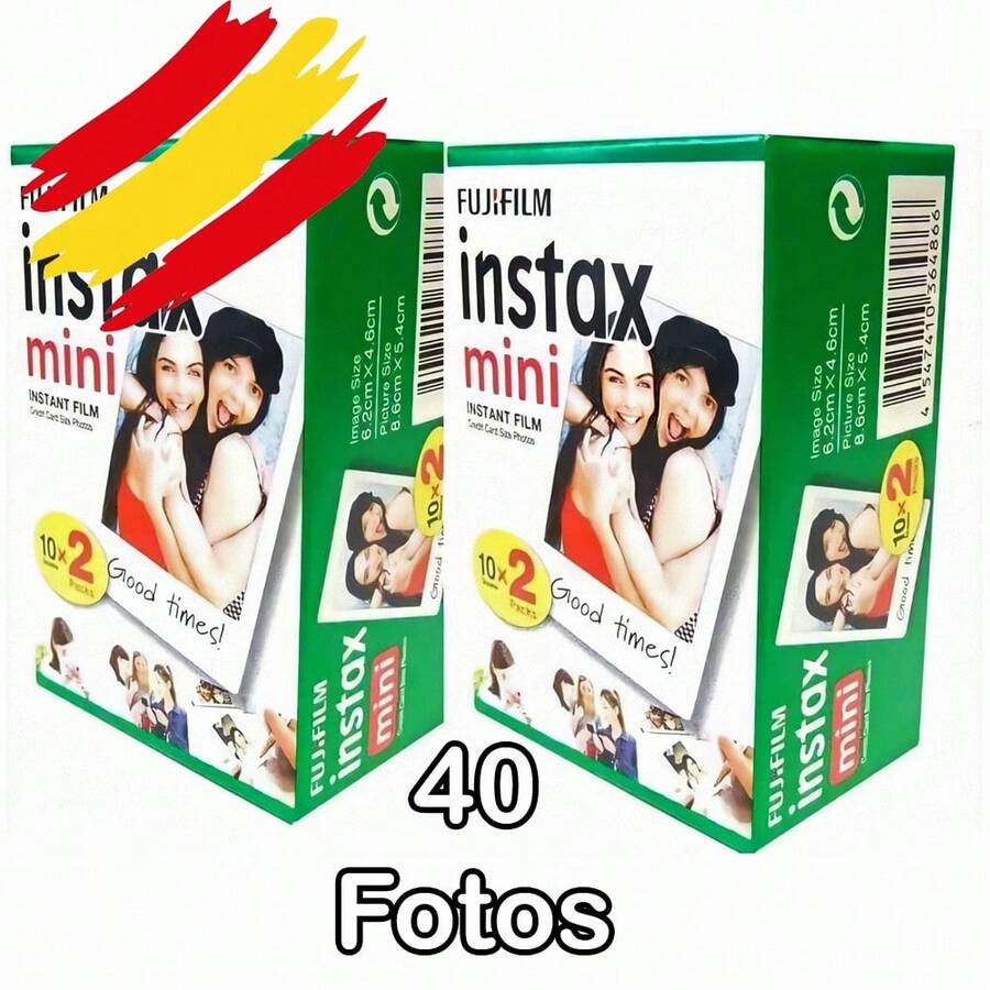 Fujifilm Instax Mini Film 40 Instant Photo Films ✅ - View 1