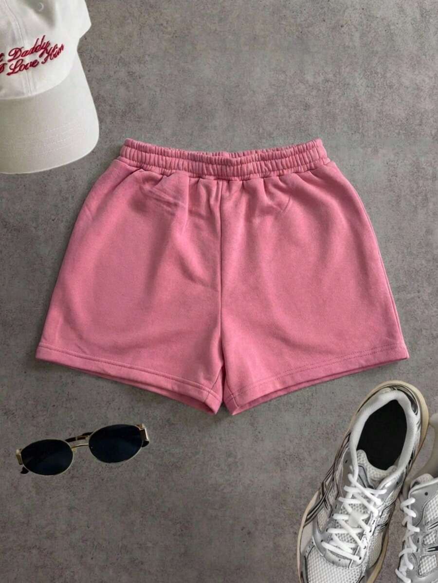Women Shorts - Pink - View 1