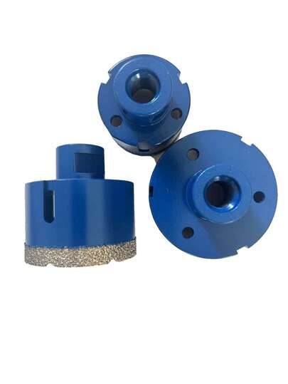 14mm Threaded Joint Brazed Diamond Drill Bit, Used For Stone Drilling, Tile Drilling, Rock Slab Drilling, Stove Drilling, Glass Drilling, 6MM-68MM Drilling Diameter Multiple Commonly Used Sizes, Small-Sized Wax Cooling Process, Continuous Operation Without Deformation, Uniform Welding Sand At High Speed Without Shaking, Easy Feeding