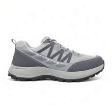 Men Casual Athletic Shoes - Grey - View 1