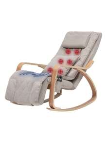 PEYMALERA Silla Mecedora De Masaje Multifuncional Vibración Reclinable - Tipo de Enchufe A USA (110-127V) - Ver 1