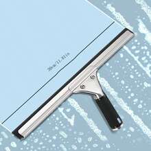 1个不锈钢玻璃刮刀，酒店清洁刮水器 - A - 查看 2