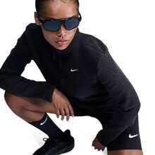 Nike NSW Phoenix Plush Long Sleeve T-Shirt Women's Black FV8028-010 | Everyday Versatile, Comfortable Fit - 黑色 - 查看 3