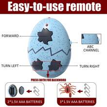 Remote Control Animals Crawling RC Octopus Toy With Blue LED Eyes & Realistic Movement Crawling, Cool Gag Gifts Or Birthday Gift For Boys Girls Ages 6+ - Red - View 3