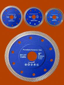 0.9in Inner Hole Alloy Wood Saw Blade, Cutting Without Jamming, Cutting Template Cabinet Board, Fast Cutting Speed, Two Specifications Of 125mm And 115mm, And Efficient - Alloy Wood Slices - View 2