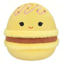 Squishmallows 原创 7.5 英寸 Ainhoca 灰色甲龙、翡翠彩虹星系海马、Dear - 毒箭蛙、Cailey - 螃蟹、Visconti - 马卡龙、Ritter - 番茄 中号超柔软 Jazwares 官方毛绒玩具 - 彩色 - 查看 10