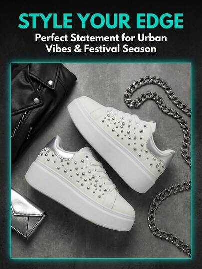 Bello Star Women's Fashionable Urban Street Sports Casual Sneakers