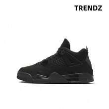 Jordan 4 Retro Black Cat (2025) (PS) IB4388-010 - Black - View 1